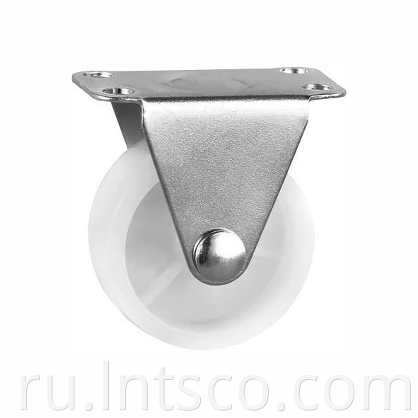 Light Duty White PP Rigid Caster